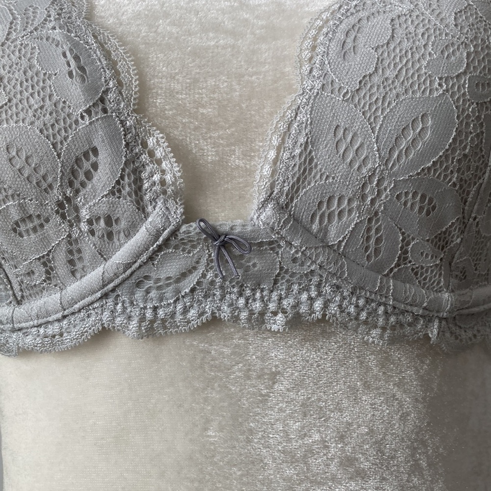 Aerie Happy All Over Lace Demi Bra - Picture 7 of 10